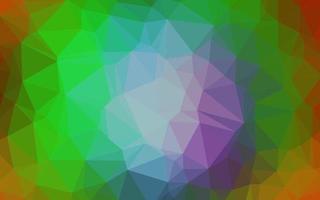 Light Multicolor, Rainbow vector abstract mosaic pattern.