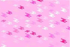 Light Pink vector template with repeated sticks.