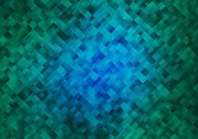 Light Blue, Green vector pattern in square style.