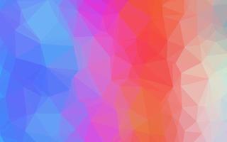 Light Multicolor, Rainbow vector blurry triangle template.