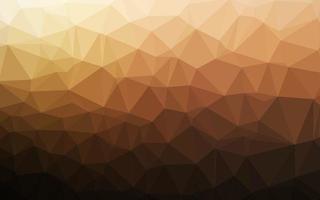 Dark Orange vector abstract polygonal texture.