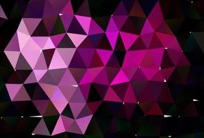 Light Pink vector abstract mosaic backdrop.