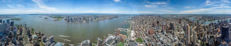 new york manhattan aerial view from freedom tower photo