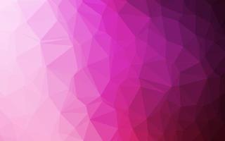 Light Pink vector polygon abstract background.