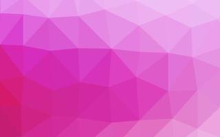 Light Pink vector triangle mosaic texture.