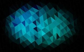 Light Blue, Green vector abstract mosaic pattern.