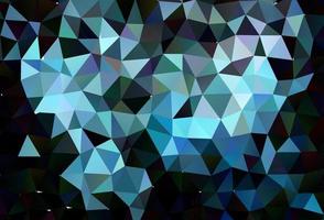 Light BLUE vector polygon abstract backdrop.