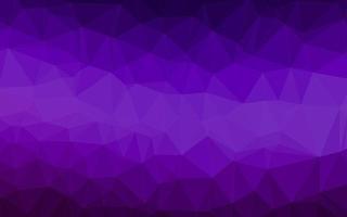 Dark Purple vector abstract polygonal layout.