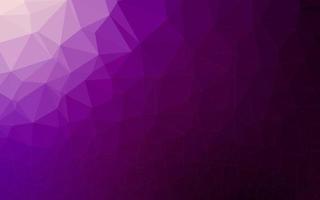 Dark Purple vector polygon abstract layout.