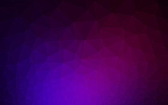 vector de color púrpura oscuro brillante patrón triangular.