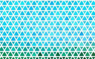 Light Blue, Green vector seamless texture in triangular style.