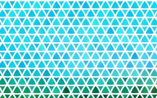 Light Blue, Green vector seamless texture in triangular style.