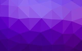 Light Purple vector polygonal pattern.