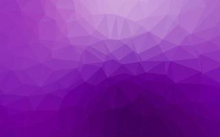 Light Purple vector polygonal background.