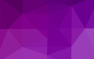 diseño abstracto del polígono del vector púrpura claro.