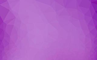 Light Purple vector polygon abstract backdrop.