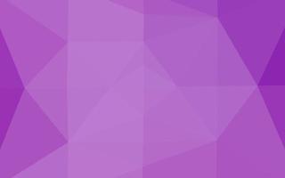 Light Purple vector polygonal pattern.