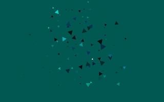 Light Blue, Green vector pattern in polygonal style.