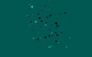 Light Blue, Green vector pattern in polygonal style.