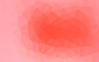 Light Red vector blurry triangle template.