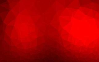 Light Red vector blurry triangle texture.