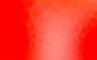 Light Red vector abstract mosaic backdrop.