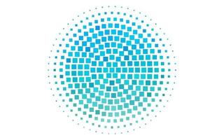 Light Blue, Green vector template with crystals, rectangles.