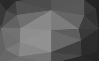 Dark Silver, Gray vector triangle mosaic texture.