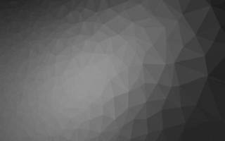 Dark Silver, Gray vector abstract mosaic backdrop.
