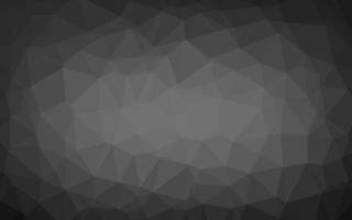 Dark Silver, Gray vector blurry triangle pattern.