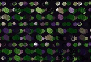 Light Pink, Green vector background with abstract lines.