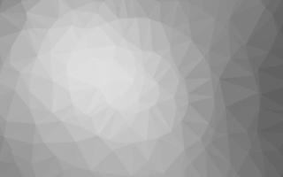 Light Silver, Gray vector shining triangular template.