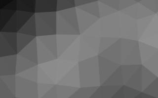 Light Silver, Gray vector blurry triangle texture.