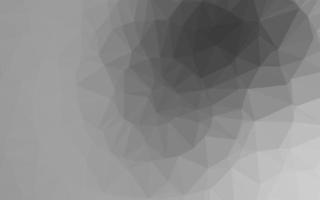 Light Silver, Gray vector abstract polygonal cover.