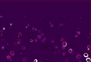 Light Purple vector texture with disks.