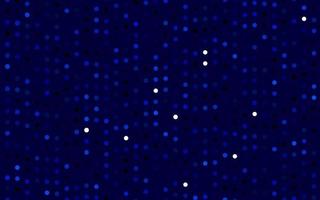 Dark BLUE vector pattern with spheres.