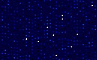 Dark BLUE vector pattern with spheres.