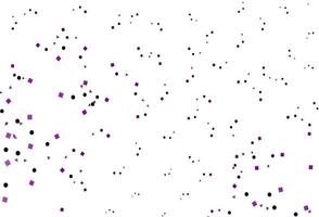 Light Purple vector pattern in polygonal style with circles.