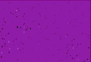 Light Purple vector pattern in polygonal style with circles.