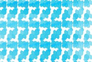 Light BLUE vector pattern with bubble shapes.