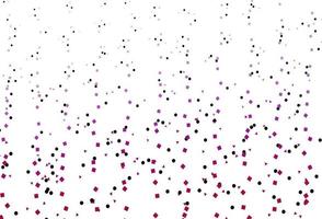 Light Purple vector background with triangles, circles, cubes.