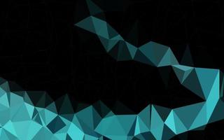 Light BLUE vector polygonal pattern.