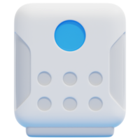 ilustração de ícone de renderização 3d de ar png