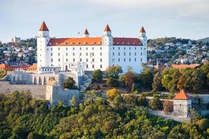 Bratislava Castle in evening photo