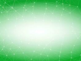 Green low poly background. Polygonal design pattern. Bright mosaic modern geometric design, Creative Design Templates. Connected lines with dots. vector