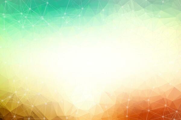 Colorful low poly background. Polygonal design pattern. Bright mosaic modern geometric design, Creative Design Templates. Connected lines with dots.