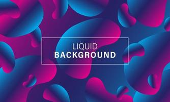 3d liquid background vector