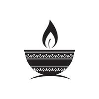 Candle Vector icon design illustration