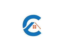 Letter C Vector For Construction Home Real Estate And Building Property Minimal Trendy Professional Logo Design Template.