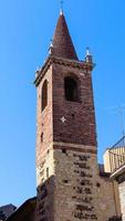 tower of Evangelical Church in Verona city photo